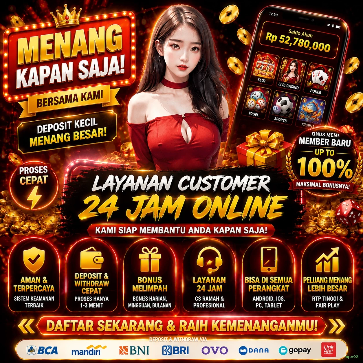 Ikon aplikasi mpo08 resmi